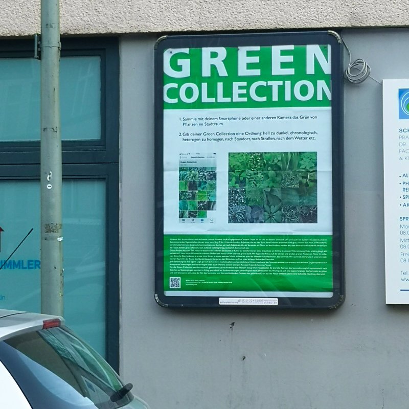 Simone Zaugg, Green Collection, in Kreuzberg