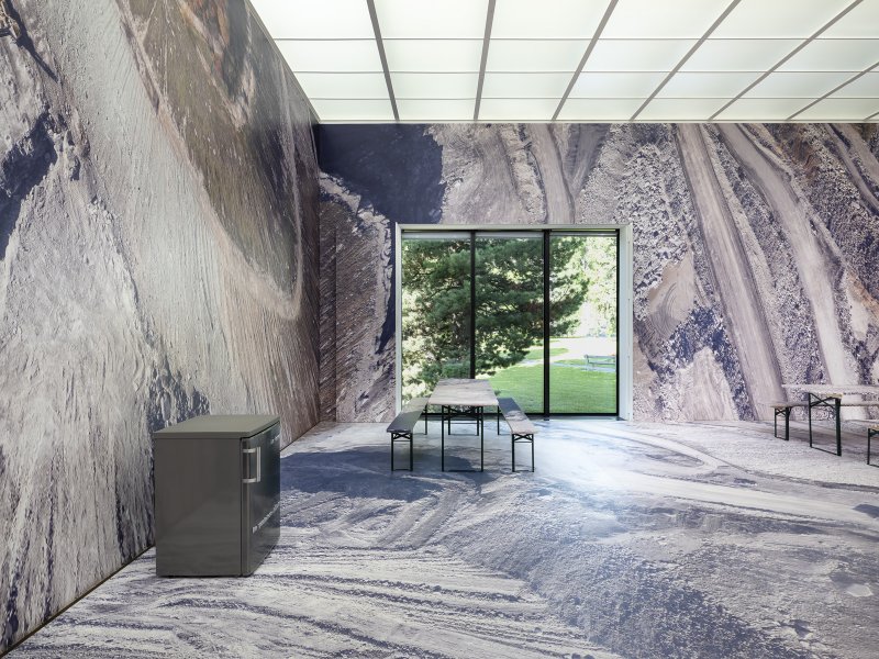 Mathias Kessler, installation view kirchner museum, staging nature