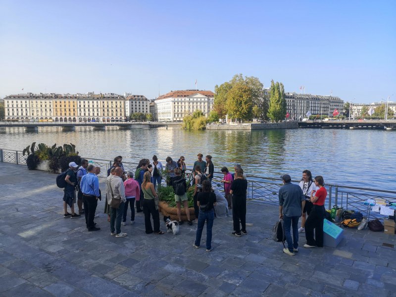 The closing event of the Biennale 2023 supported by the volunteers