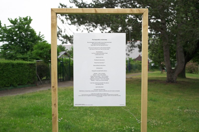 Luzie Meyer, The Imperative of Extremity, Gaußstraße 14