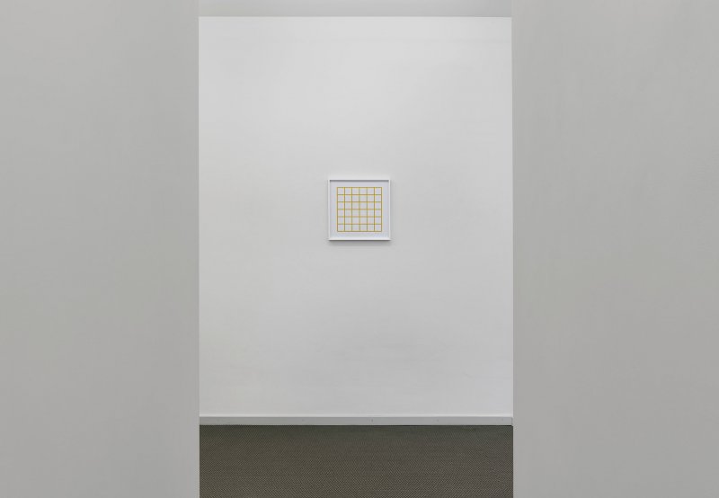 La métamporphose de l'art imprimé, Olivier Mosset (Untitled), installation view, image: Edition VFO Olivier Mosset